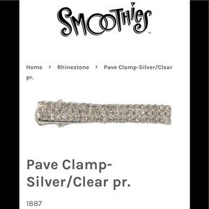 Smoothies Rhinestone Hair Clip set of 2